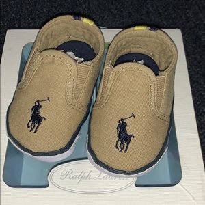 Polo Ralph Lauren Infant boy slip-on booties
